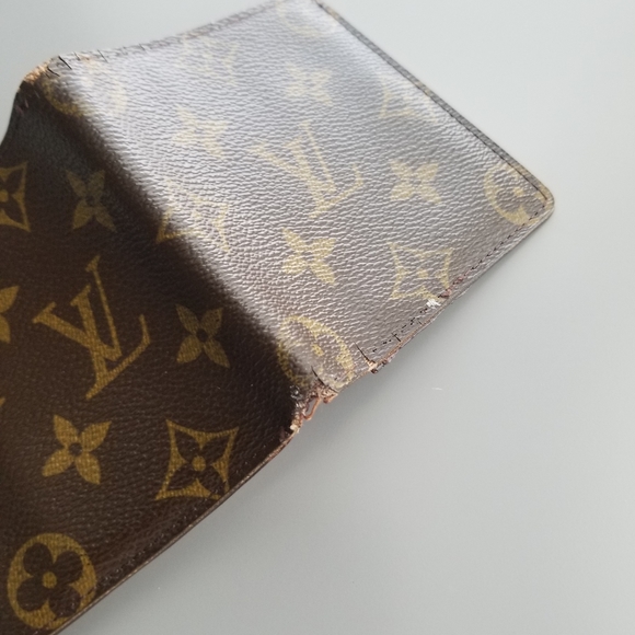 Louis Vuitton LV Vintage Men's Bilfold Wallet Signature/France - Picture 11 of 16